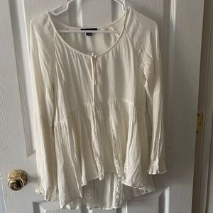 Elegant Cream Blouse